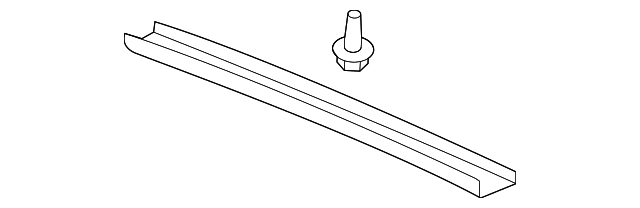84443-STX-A01ZA Деталь GARNISH ASSY., TAILGATE (UPPER) *NH167L*