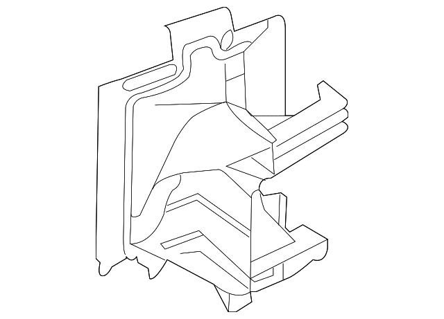 209-504-01-40 TRANS COOLER BRACKET, LEFT