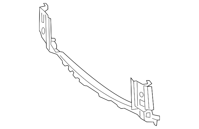 117-885-25-22 LOWER GRILLE LOWER BRACKET