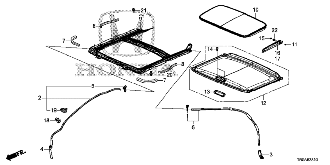 CIVIC SEDAN SLIDING ROOF