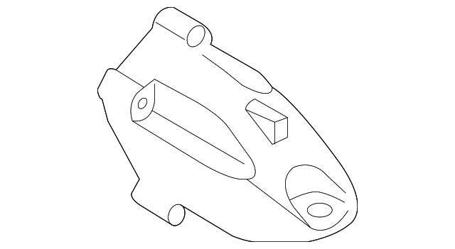 21815-2M200 Деталь SUPPORT BRACKET, LEFT