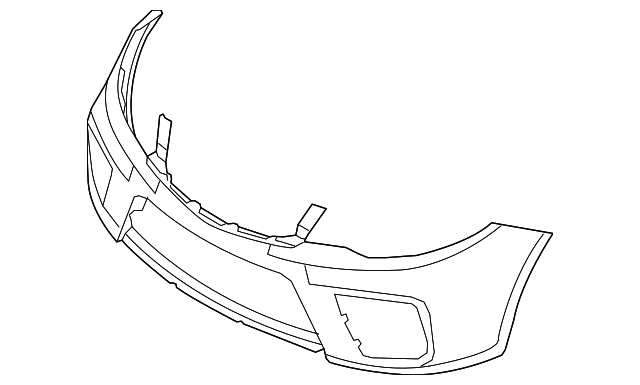 86511-1M301 Деталь BUMPER COVER