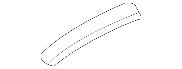 738540W010 Деталь ROOF MOLDING, RIGHT