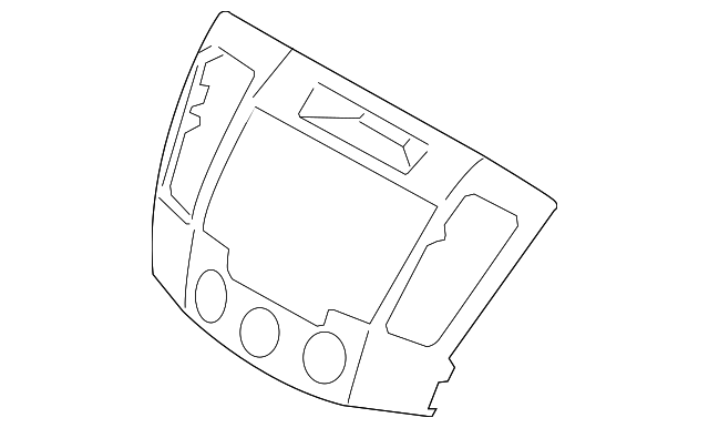 84741-3K690-4N Деталь CENTER BEZEL