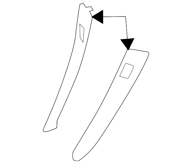 84785-3K000-6Y Деталь FINISH MOLDING, LEFT