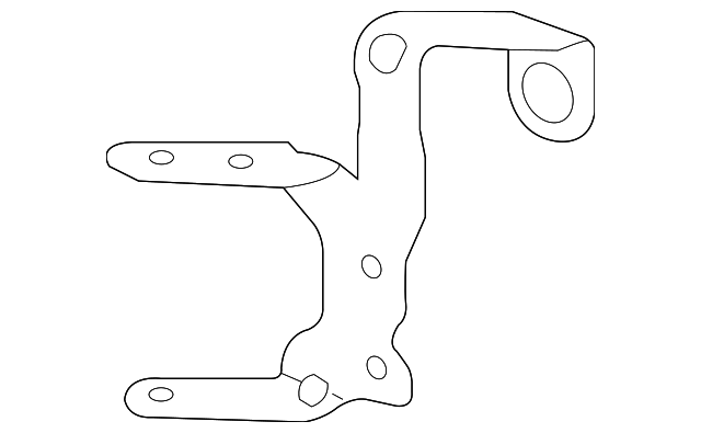 8P0-951-229-C Деталь MOUNT BRACKET