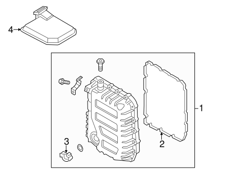 Forte TRANSAXLE PARTS