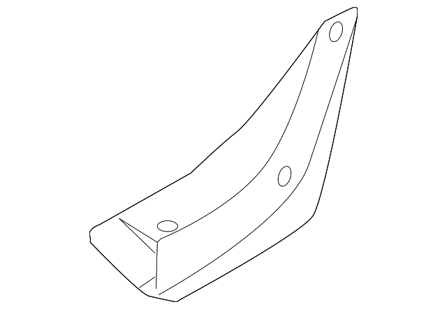 7223086Z00 Деталь MUD GUARD, RIGHT