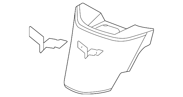 89025240 Деталь CENTER PANEL