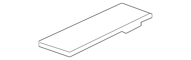 15930165 Деталь SIDE PANEL, RIGHT
