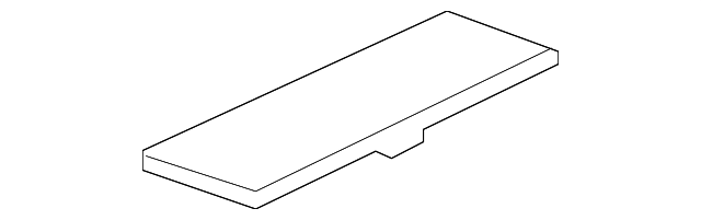 15930166 Деталь SIDE PANEL, LEFT