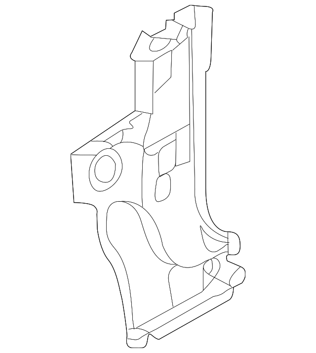 MN150870 Деталь LOWER REINF, RIGHT