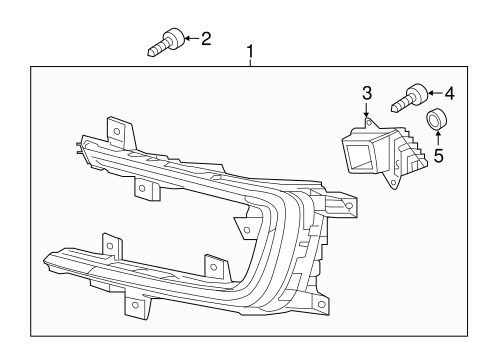 Golf DAYTIME RUNNING LAMP COMPONENTS