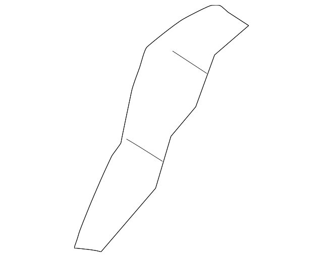 64330FE170 Деталь SEAT BACK PAD, LEFT