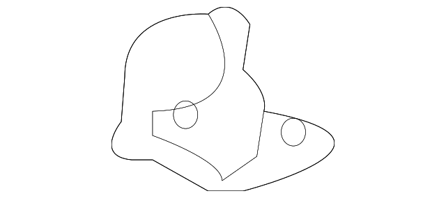 89346-5Z002 Деталь LOCK COVER, RIGHT