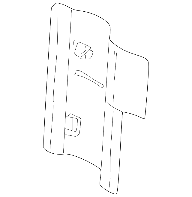 25635586 SIDE SEAL, LEFT
