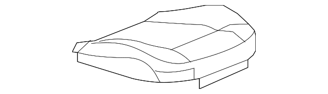 20799906 CUSHION COVER, RIGHT