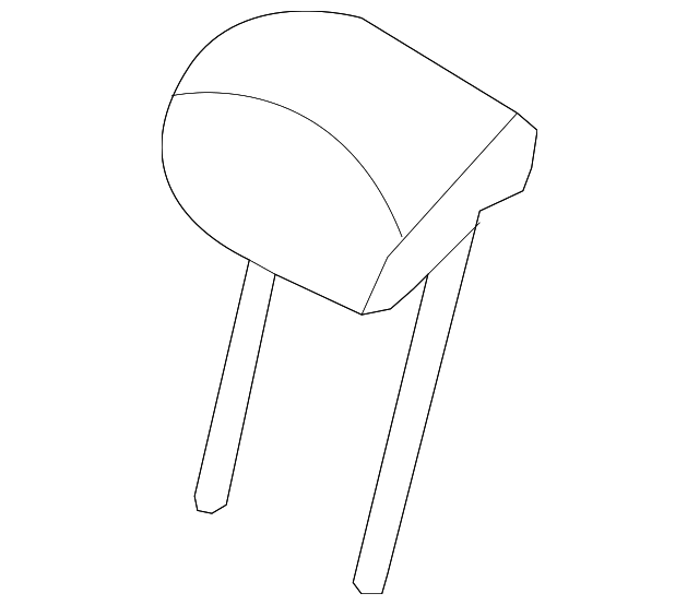 89700-1D060457 Деталь HEADREST, OUTER