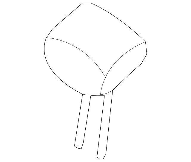 89701-1D310460 Деталь HEADREST, CENTER