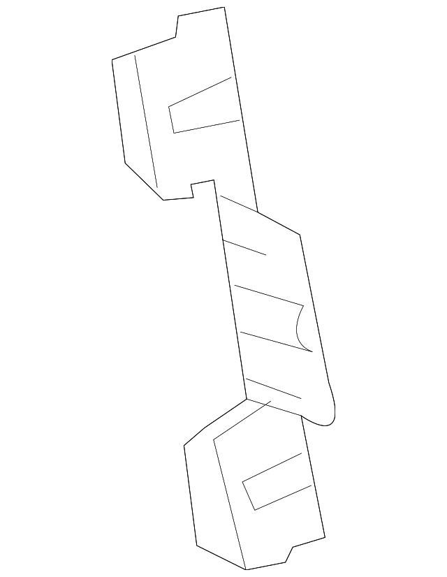 000-991-59-70 Деталь BELT MOLDING RETAINER, LEFT