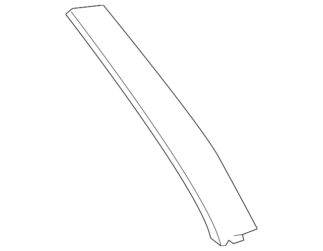 211-690-30-87 Деталь FRONT MOLDING, RIGHT
