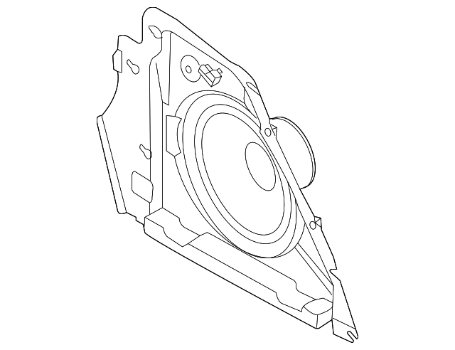 86301AG92A Деталь WOOFER