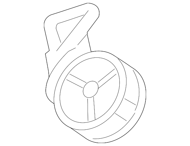86301AG82A Деталь TWEETER, LEFT