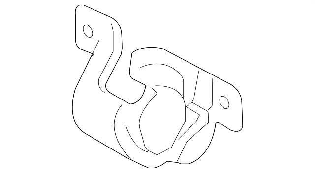 86304AG80A Деталь TWEETER BRACKET, RIGHT