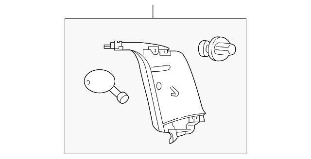 62512-04180-C0 Деталь UPPER TRIM PANEL, LEFT
