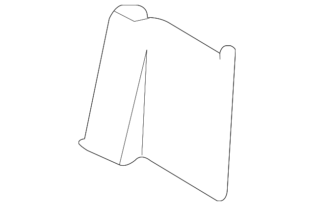 64353-04030-C0 Деталь BACK PANEL TRIM LOWER COVER, RIGHT