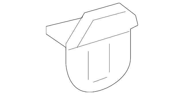 57106-0E010 MOUNT BRACKET, LEFT