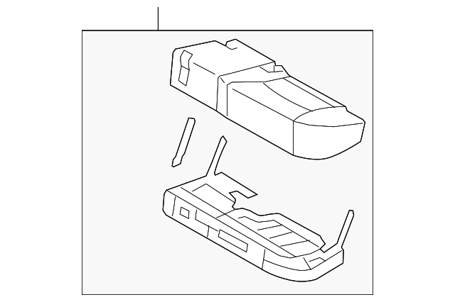 89100-2J100ACP Деталь CUSHION ASSY, LEFT