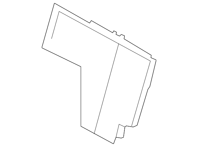 89390-2J101J7 Деталь SEAT BACK PANEL, LEFT