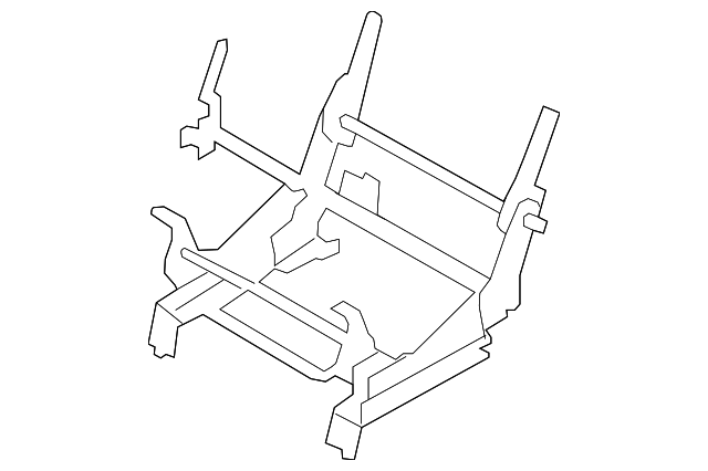 89500-2J100 Деталь SEAT TRACK, LEFT