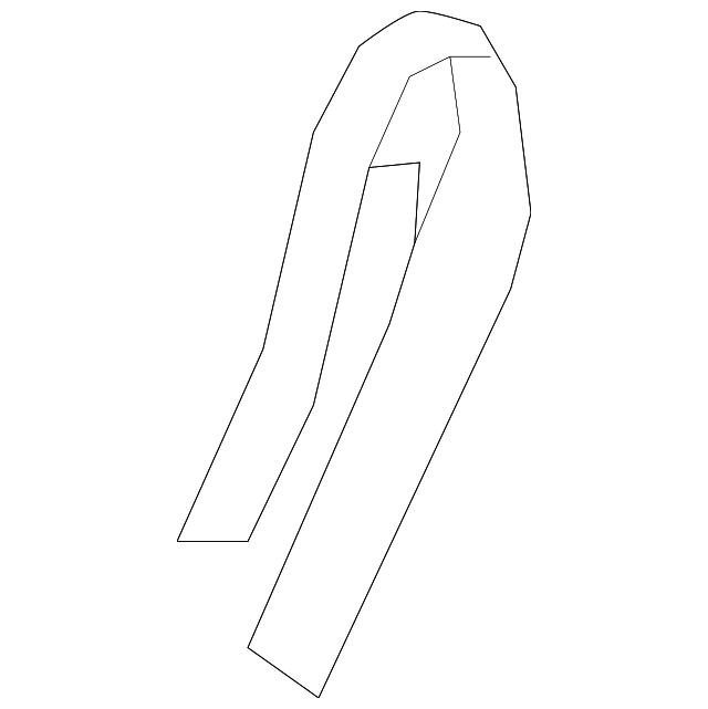 89052-2J100H9 Деталь INNER COVER, LEFT