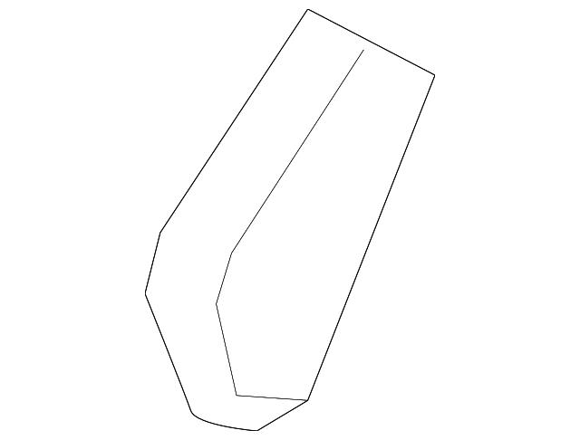 89055-2J100H9 Деталь SIDE SHIELD, RIGHT