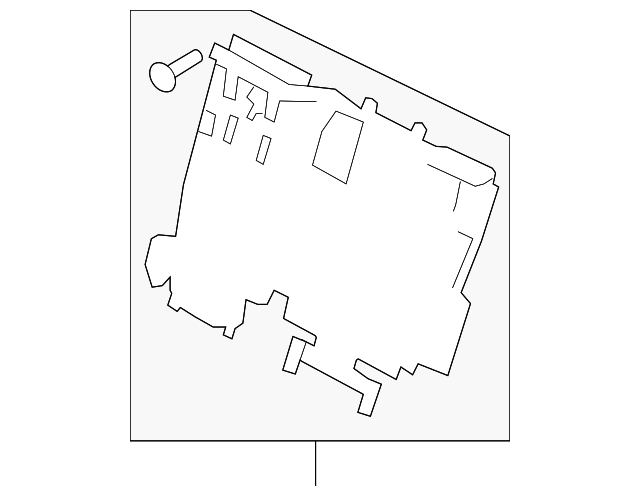 89310-2J100 Деталь SEAT BACK FRAME, LEFT