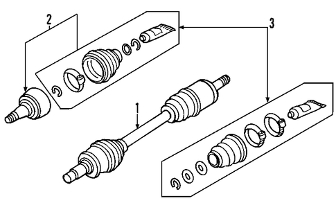 Cooper AXLE SHAFTS & JOINTS
