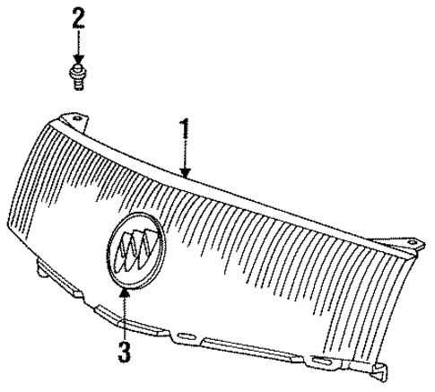 Skylark GRILLE & COMPONENTS