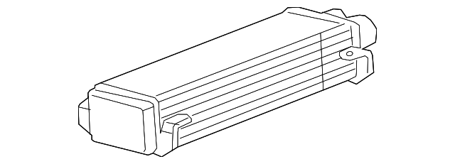 12640408 INTERCOOLER, LEFT