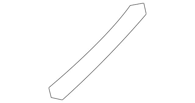 51-37-9-810-488 Деталь REAR MOLDING RETAINER STRIP, RIGHT