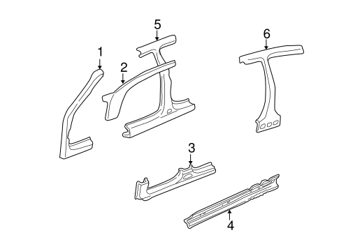 Elantra CENTER PILLAR