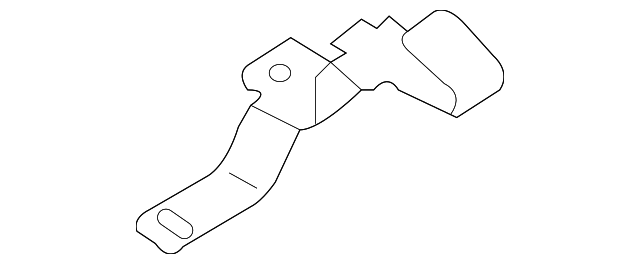 3665982ZD0 Деталь FT OXYGEN SENSOR BRACKET, RIGHT