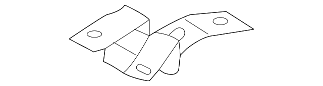 3665982ZE0 Деталь FT OXYGEN SENSOR BRACKET, LEFT