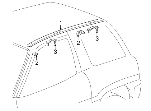 RAV4 EXTERIOR TRIM - ROOF 4