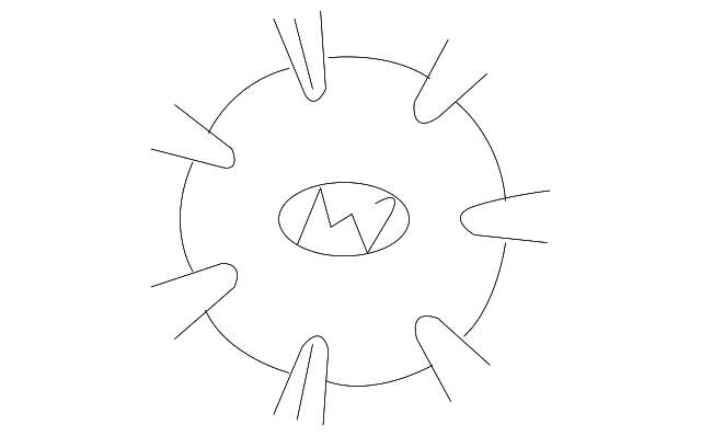 52960-2D610 Деталь CENTER CAP