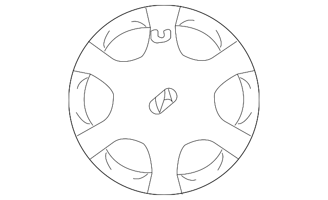 52960-2D100 Деталь WHEEL COVER