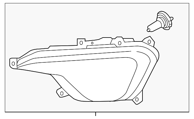 92202-B8030 Деталь FOG LAMP ASSY, RIGHT