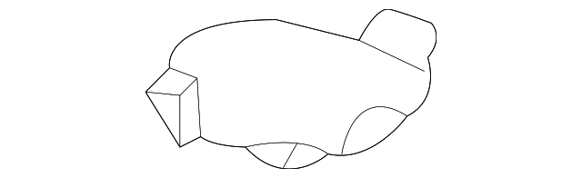1C0-857-987-01C Деталь HINGE COVER COVER, LEFT