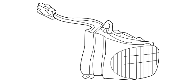 1C0-949-101-E Деталь SIGNAL LAMP, LEFT